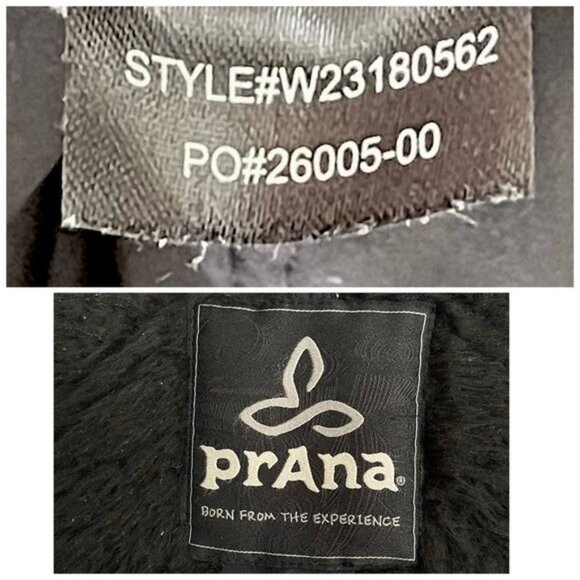 PrAna Diva Long Hooded black Jacket size Small - Picture 14 of 16